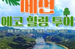 [무궁화-청량리역/양평역]제천시티투어 - 청풍호 유람선 & 케이블카 & 의림지 여행(당일)