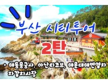[KTX-서울역/광명역/대전역]- KTX - 부산시티투어(2탄) - 해운대 해변열차 & 용궁사 & 자갈치시장 여행(당일)