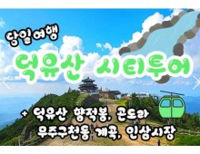 KTX - 덕유산 향적봉 & 관광곤도라 & 무주구천동계곡 여행(당일)