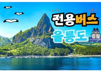 (독도포함)전용버스 - 울릉도 & 독도 & 관음도 & A+B코스 여행 (2박3일)