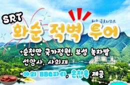SRT - 화순적벽투어 & 강진/장흥/보성/선암사/순천만국가정원 & 남도 별미 여행(1박2일)